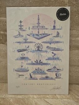 Bratiska - Fontány Bratislavy