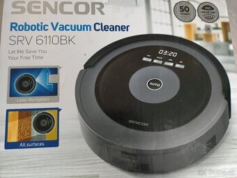 Robotický vysávač Sencor SRV6110BK
