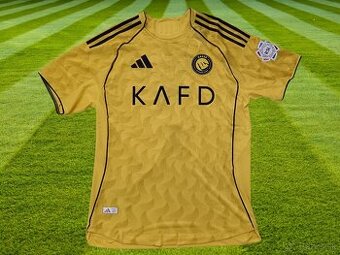 dres Cristiano Ronaldo Al Nassr 25/26 Authentic žltý