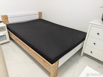 Postel s matracom 140x200