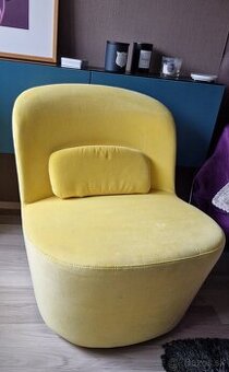 Otočné kreslo IKEA Stockholm žlté