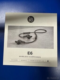 Bang & Olufsen Beoplay E6 bezdrôtové slúchatka