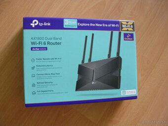 TP-Link Archer AX1800 Wi-Fi 6 router Dual band 2,4GHz + 5GHz