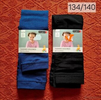 Dievčenské termo legíny 134/140