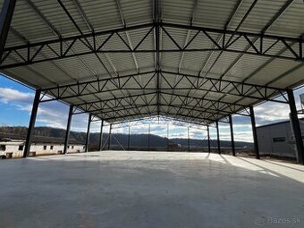 OCEĽOVÁ KONŠTRUKCIA / MONTOVANÁ HALA 20x40x6m