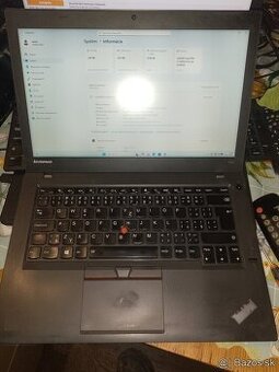 Tenky LENOVO T440,Intel I5-,250gb ssd,8gb ram,bateria 4 hod
