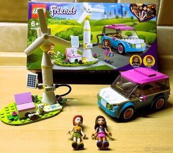 LEGO Friends 41443 Olivia a jej elektromobil