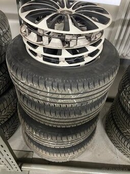 Letné pneu Michelin 195/65 R15 91H + plechové disky