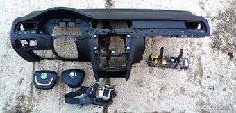 Airbagy superb2 palubovka cierna aj siva