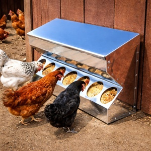 Krmidlo 10-L pre sliepky, brojlere, nosnice krmitko