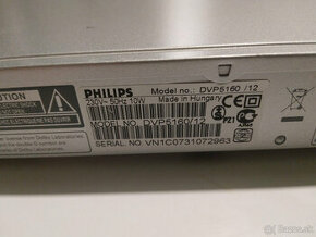 Predam Philips DVD ,DVP5160/1
