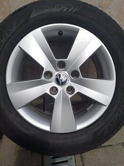 Disky Škoda 5x112,5 s pneumatikami 215/60 R16