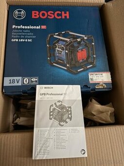 Stavebne radio Bosch GPB 18V-5 SC