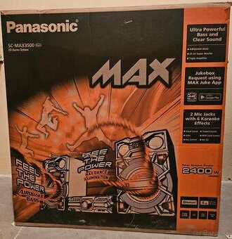 Predám HiFi zn. PANASONICK MAX SC3500