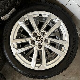 5x112 R17 6,5J ET43 + 205/50 R17 zimné
