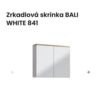 Skrinka nad umyvadlo - 1