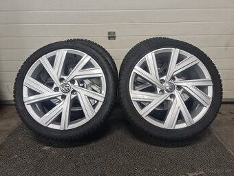 VW 5X112 R18 ALU DISKY+ zimne pneu 225/40 R18