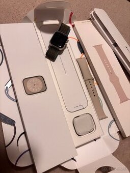 Apple Watch Series 8 - 41mm Starlight (ako nové)