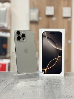 100% BATÉRIA - Apple iPhone 16 Pro Max 256GB Natural Titaniu