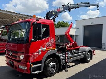 MERCEDES-BENZ ATEGO 1218 HÁKOVÝ NOSIČ 100 HYDRAULICKÁ RUKA
