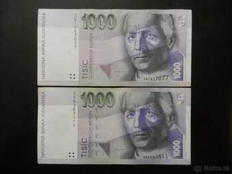 Slovenské bankovky pred eurom