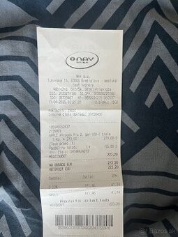 APPLE AIRPODS PRO 2 MODEL 2024) USB-C VERZIA….