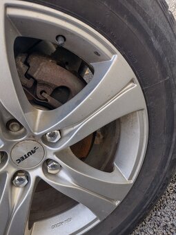 Na predaj zimné gumy s elektronami 255/60 R18