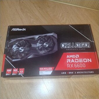 grafická karta asrock rx 6600xt