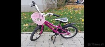 Dievčenský bicykel 16 ako nový