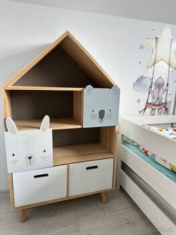 Krásna detská domčekova skriňa