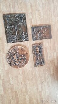 Kovové obrazy/plastiky - 1