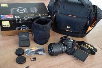 Nikon D5500 - wifi - dotyk. displej - AF VR objektiv 18-105
