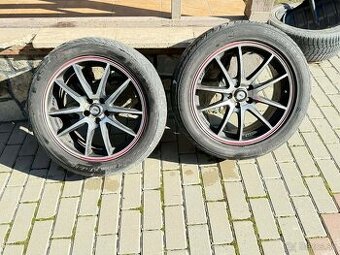 Predám elektróny 5x100 r17 z Golf IV