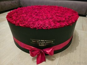 The Million roses - darčekový box s trvácimi ružami 65cm
