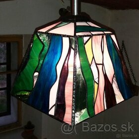 vitrážový lustr KREJZY - 1