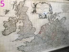 Staré mapy rok 1750 - 1884 - 1