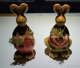 Keramicke figurky - velkonocne zajace