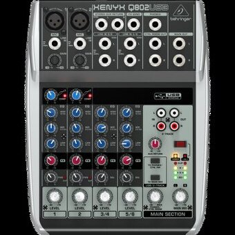 Predám mixpult Behringer xenyx q802usb