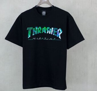 Thrasher Tie Dye (Čierne)