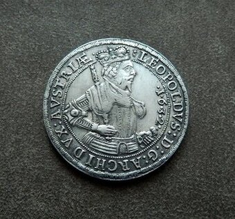 Predám 1 toliar 1632 Hall arc. Leopold