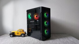 Herné pc i7 8700 3.60ghz 1TB NVME/32GB DDR4/RTX4060TI 8GB