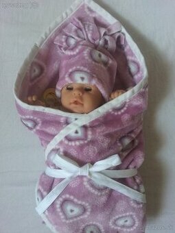 Nove perinky, vankusik, paplon pre babiky