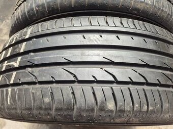 215/55 r18 letné 4 ks CONTINENTAL dezén 7,5 - 6 mm