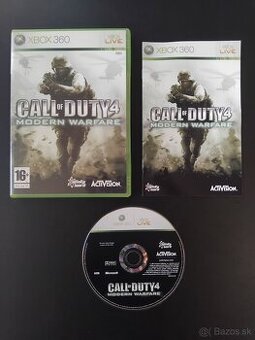 Hra pre Xbox 360 - Call of Duty 4 Modern Warfare