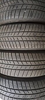 Predám 4ks jazdené zimné 205/55r16-91H Barum
