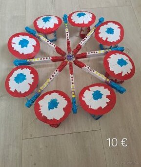 Kolotoče, diely, komponenty, atrakcia, atrakcie