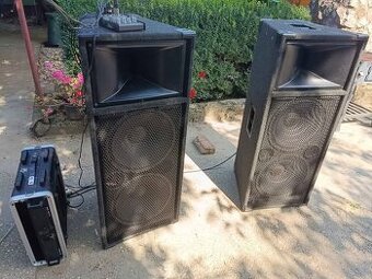 Ozvučenie 1200W reprosústavy DAN Acoustic 215PA