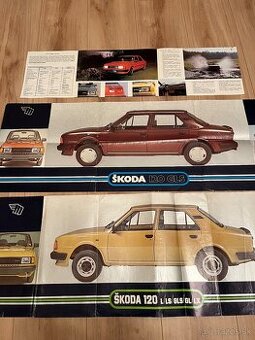 Prospekty škoda 120 model M
