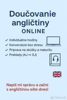 Doučovanie angličtiny – efektívne, zrozumiteľne a s úsmevom