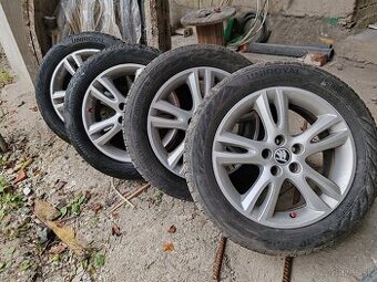 Alu disky R16 5x100 skoda vw seat